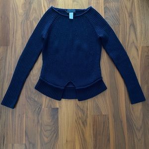 Derek Lam Navy Knit Sweater